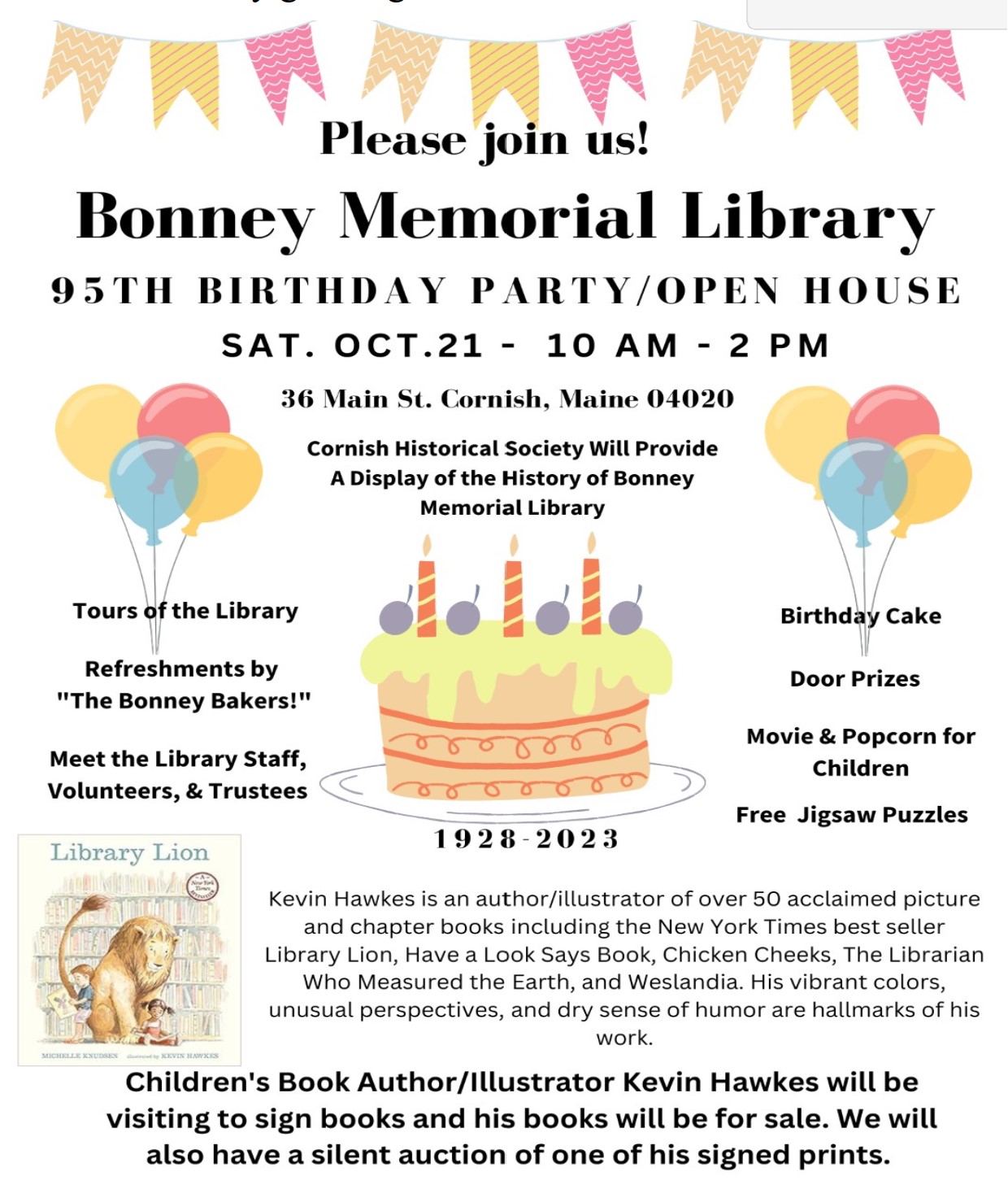 Birthday party announcement